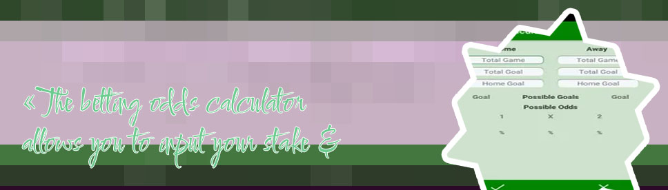 Betting odds calculator