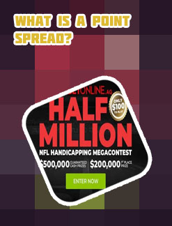 Points spread betting